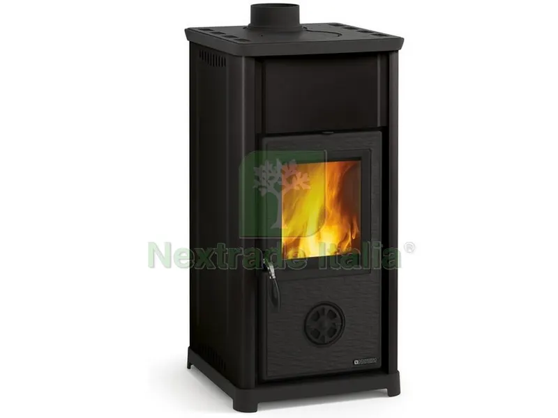 La Nordica STUFA A LEGNA TEA Col. Nero antracite — Stufe e camini — rif. FERX.VIT50566 La Nordica STUFA A LEGNA TEA Col. Nero antracite — Stufe e camini — rif. FERX.VIT50566