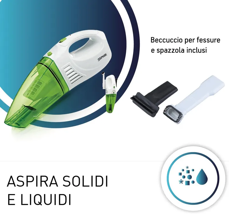 Aspiratutto Ricaricabile ''ZHV100'' 25 W — Arredo giardino — rif. FERX.VIT56851 — foto 2
