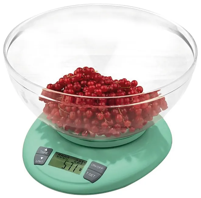 Dcg BILANCIA DA CUCINA ELETTRONICA CON CIOTOLA Portata kg. 5, Col. Verde — Cucina e coltelleria — rif. FERX.VIT58060 Dcg BILANCIA DA CUCINA ELETTRONICA CON CIOTOLA Portata kg. 5, Col. Verde — Cucina e coltelleria — rif. FERX.VIT58060