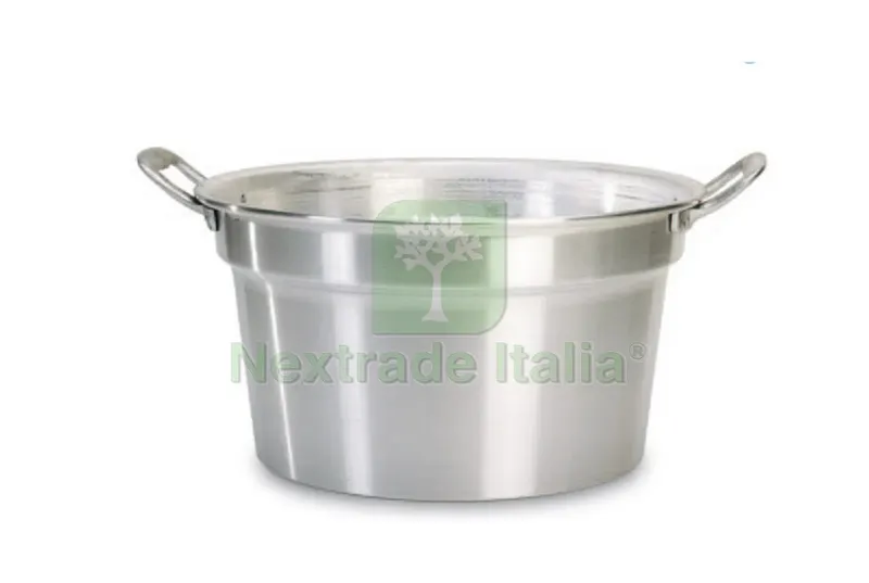 CALDAIA IN ALLUMINIO Ø cm. 44 (lt. 21) SENZA COPERCHIO — Caldaie e radiatori — rif. FERX.VIT28823
