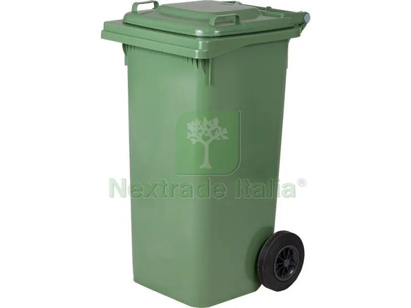 BIDONE QUADRO PER DIFFERENZIATA Lt. 240 - cm.72x58x106 h col. Verde — Casalinghi e organizzazione — rif. FERX.VIT40228 BIDONE QUADRO PER DIFFERENZIATA Lt. 240 - cm.72x58x106 h col. Verde — Casalinghi e organizzazione — rif. FERX.VIT40228