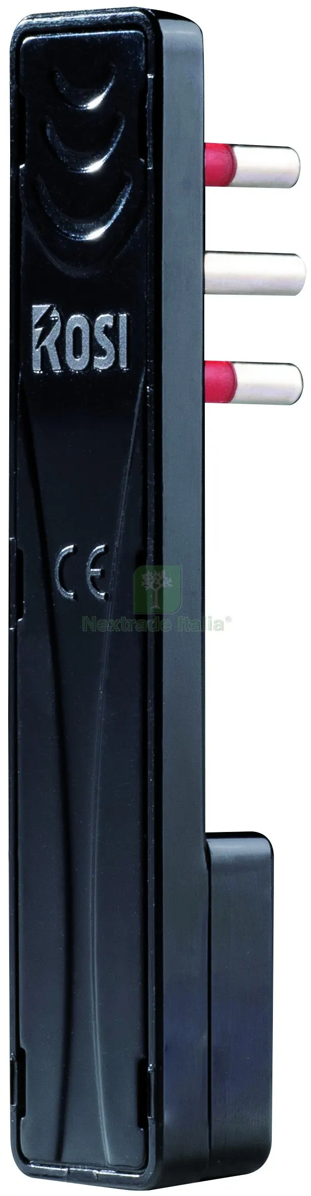 SPINA ULTRA PIATTA 90° 16Ah 2P+T Col. Nero — Interruttori e prese — rif. FERX.VIT56985 SPINA ULTRA PIATTA 90° 16Ah 2P+T Col. Nero — Interruttori e prese — rif. FERX.VIT56985