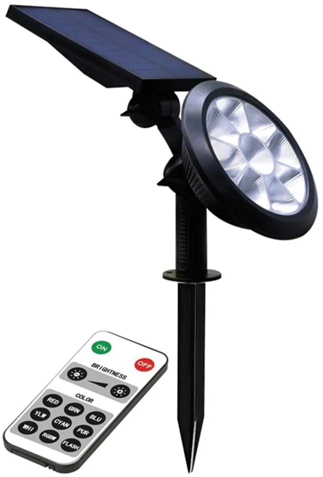 Suprema PICCHETTO SOLARE CON SENSORE CREPUSCOLARE, 1,8 watt, 150 lumen, luce naturale + Rgb — Illuminazione — rif. FERX.VIT60532 Suprema PICCHETTO SOLARE CON SENSORE CREPUSCOLARE, 1,8 watt, 150 lumen, luce naturale + Rgb — Illuminazione — rif. FERX.VIT60532