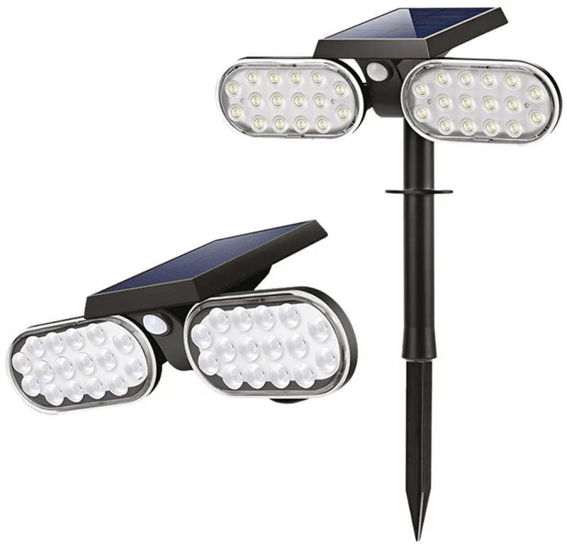 Suprema PICCHETTO SOLARE SNODABILE, 32 led x 0,2 watt, 200-600 lumen, luce fredda — Illuminazione — rif. FERX.VIT60534 Suprema PICCHETTO SOLARE SNODABILE, 32 led x 0,2 watt, 200-600 lumen, luce fredda — Illuminazione — rif. FERX.VIT60534