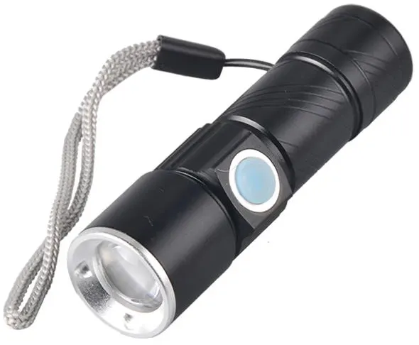 Luxen TORCIA RICARICABILE 3 W, 200 lumen, 3 modalità di luce — Illuminazione — rif. FERX.VIT60562 Luxen TORCIA RICARICABILE 3 W, 200 lumen, 3 modalità di luce — Illuminazione — rif. FERX.VIT60562