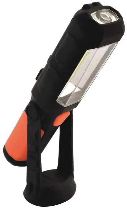 Luxen Torcia da Lavoro con Magnete 3 W Frontale + 1 W Torcia, 240 lumen, col. Arancione — Illuminazione — rif. FERX.VIT60558