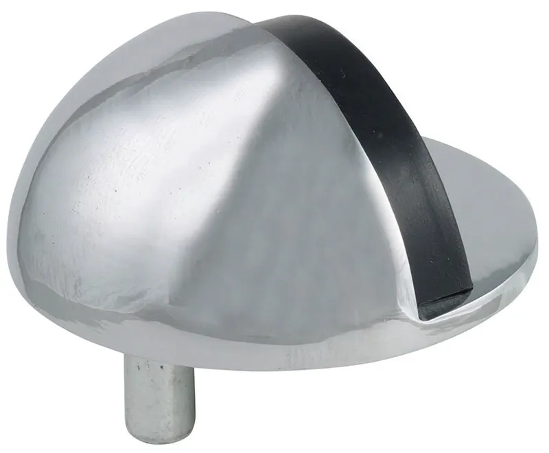 Ibfm Paracolpo Fermaporte Mezza Luna Ø 45X25 mm. col. Cromato — Ferramenta per legno e mobili — rif. FERX.VIT60954 Ibfm Paracolpo Fermaporte Mezza Luna Ø 45X25 mm. col. Cromato — Ferramenta per legno e mobili — rif. FERX.VIT60954