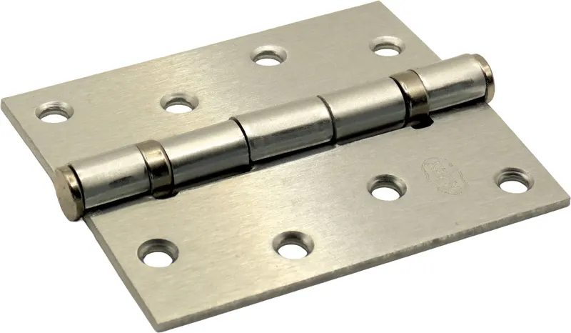 Ibfm Cerniera con Cuscinetti a Sfera e Pomolo Piano in acciaio cromo satinato mm. 76x76 (3x3'') — Cerniere e cardini — rif. FERX.VIT60965 Ibfm Cerniera con Cuscinetti a Sfera e Pomolo Piano in acciaio cromo satinato mm. 76x76 (3x3'') — Cerniere e cardini — rif. FERX.VIT60965