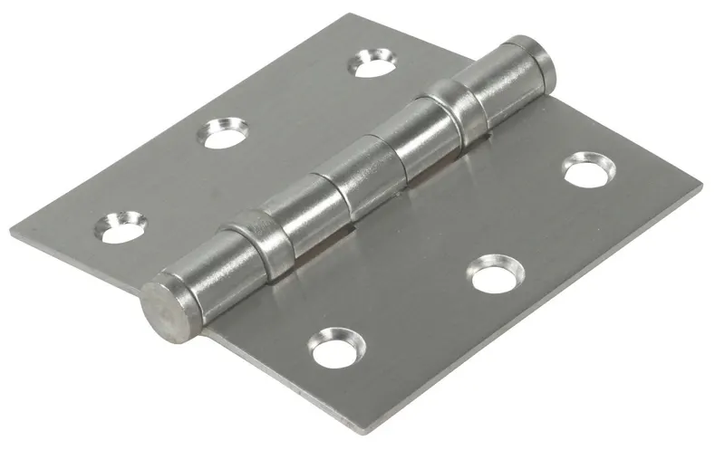 IBFM CERNIERA CON CUSCINETTI A SFERA E POMOLO PIANO in acciaio inox mm. 102x89 (4x3,5'') — Cerniere e cardini — rif. FERX.VIT60971 IBFM CERNIERA CON CUSCINETTI A SFERA E POMOLO PIANO in acciaio inox mm. 102x89 (4x3,5'') — Cerniere e cardini — rif. FERX.VIT60971
