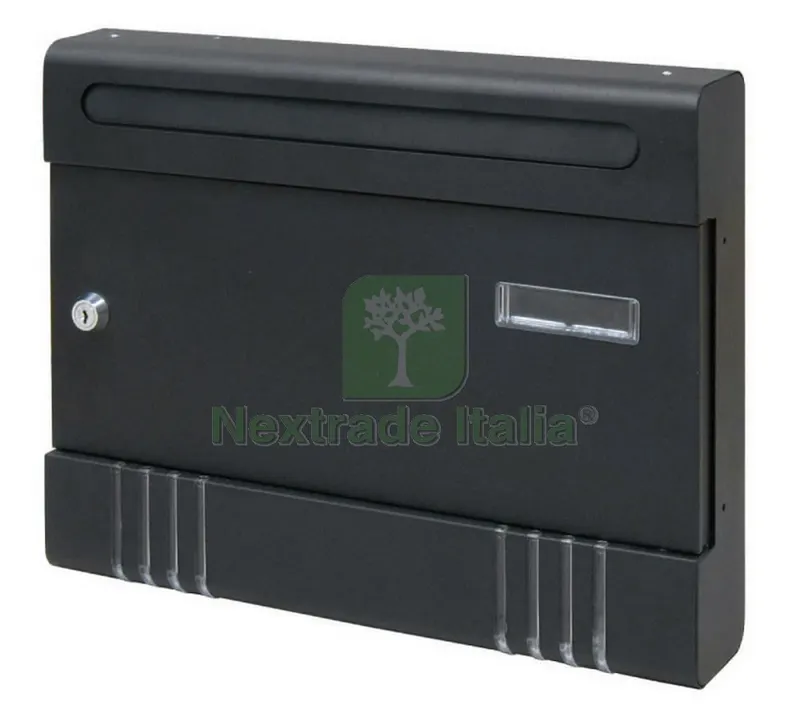 CASSETTA POSTALE PRAGA col. Nero — Casalinghi e organizzazione — rif. FERX.VIT30295 CASSETTA POSTALE PRAGA col. Nero — Casalinghi e organizzazione — rif. FERX.VIT30295