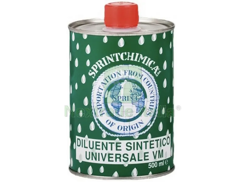 20PZ DILUENTE SINTETICO UNIVERSALE VM lt. 0,5 — Diluenti e solventi — rif. FERX.VIT54602 20PZ DILUENTE SINTETICO UNIVERSALE VM lt. 0,5 — Diluenti e solventi — rif. FERX.VIT54602