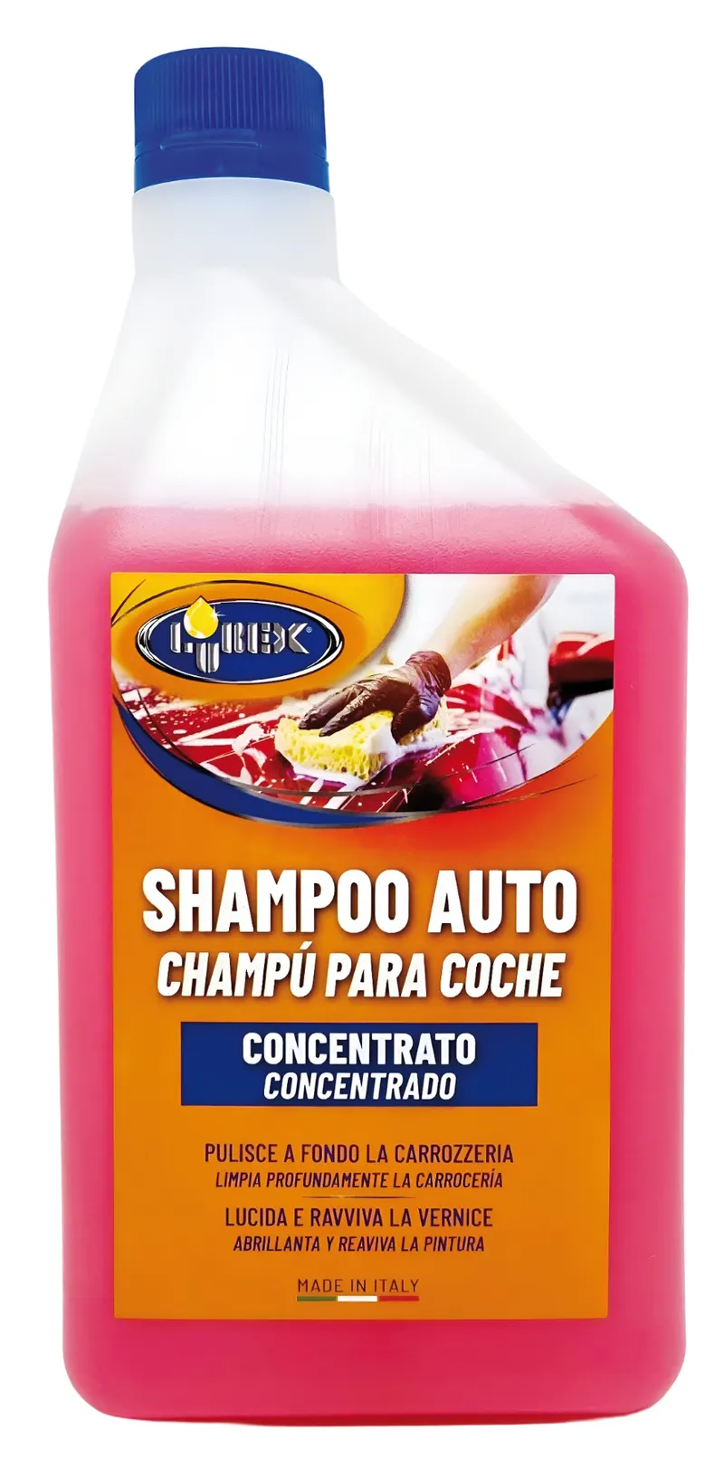 12PZ Lubex Shampoo Concentrato per Auto lt. 1 — Cura e pulizia auto — rif. FERX.VIT61328