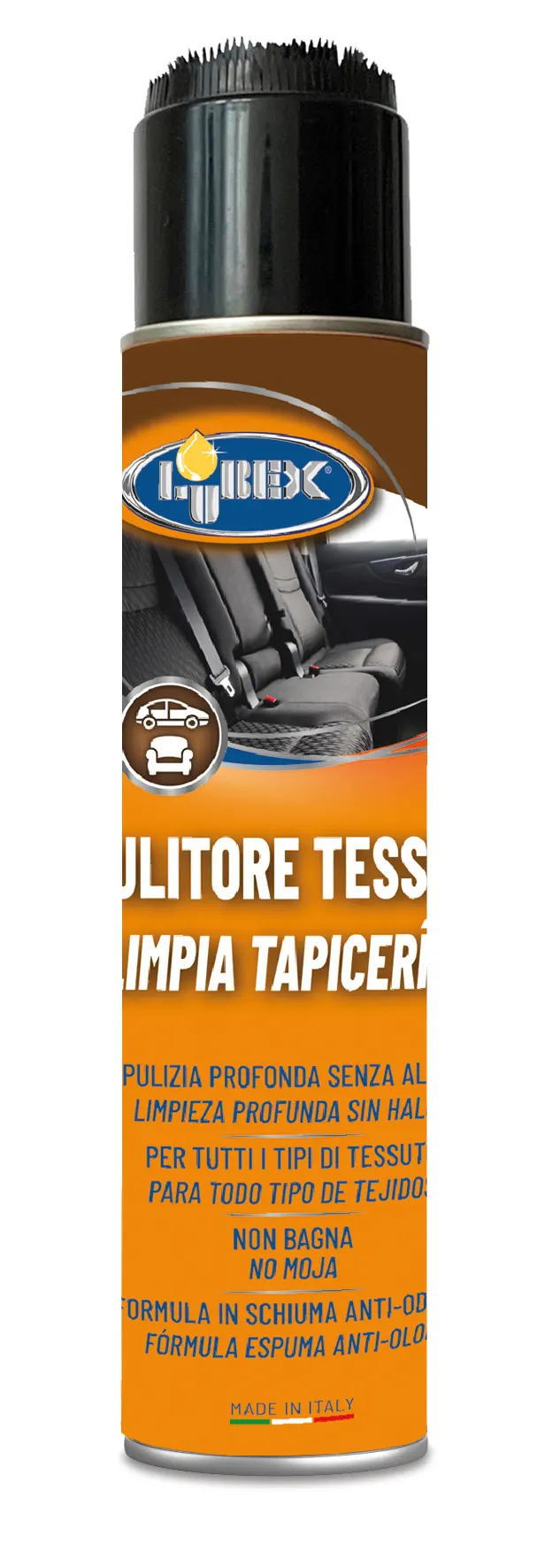 12PZ Lubex Pulitore per Tessuti Auto ml. 400 — Cura e pulizia auto — rif. FERX.VIT61327