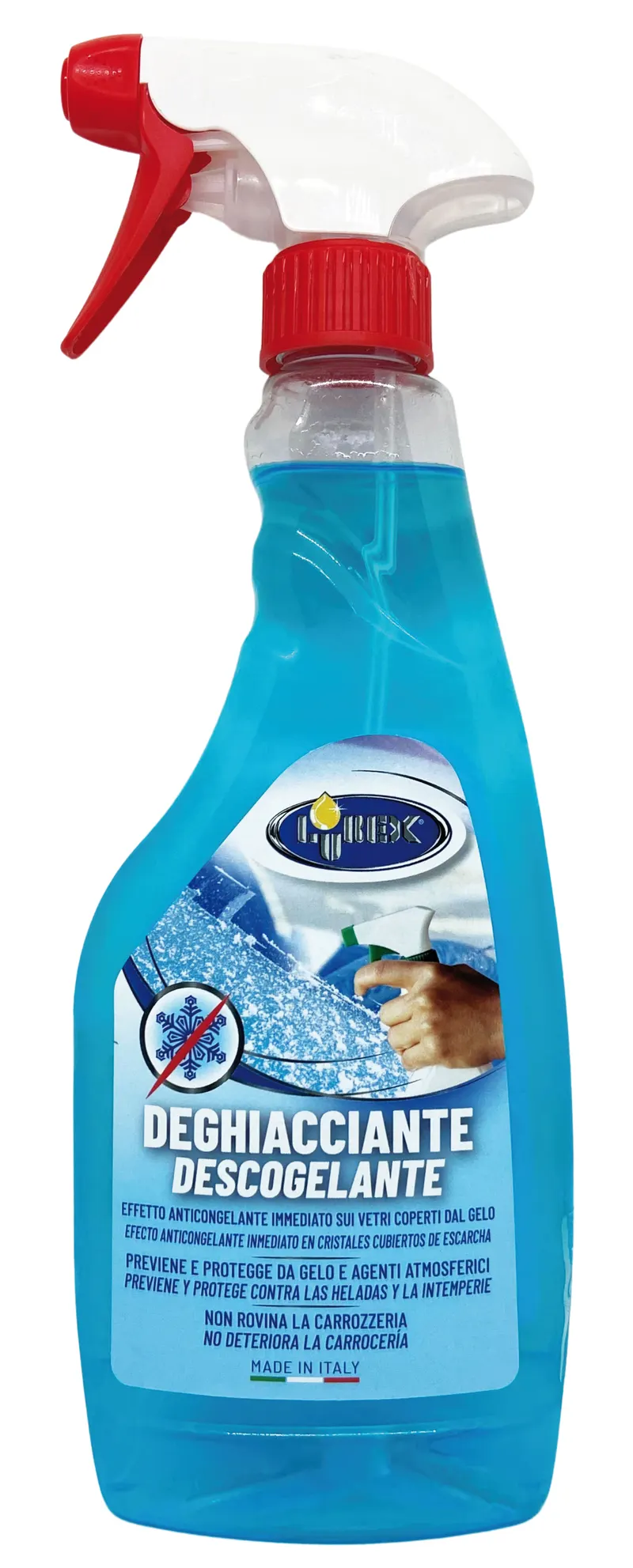 12PZ Lubex DEGHIACCIANTE PER AUTO ml. 500 — Cura e pulizia auto — rif. FERX.VIT61295