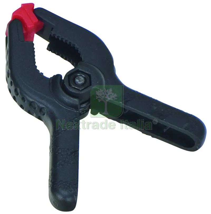 MINI MORSETTO A MOLLA mm. 60x25 — Morse morsetti e strettoi — rif. FERX.VIT57462 MINI MORSETTO A MOLLA mm. 60x25 — Morse morsetti e strettoi — rif. FERX.VIT57462