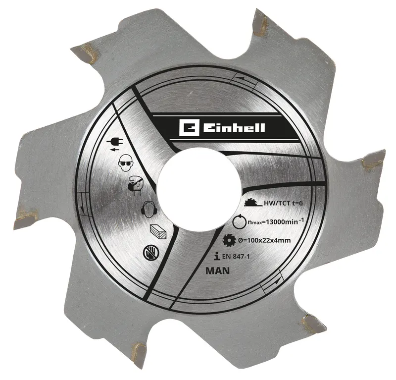 Einhell Fresa di Ricambio per Fresatrice Orizzontale mm. 100x22x3 — Smerigliatrici e seghe — rif. FERX.VIT61099