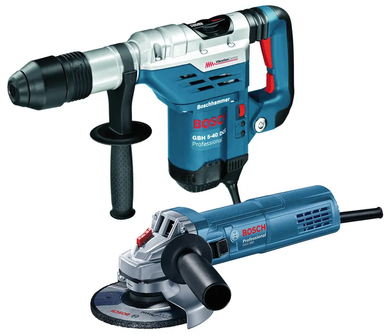 Bosch MARTELLO PERFORATORE GBH 5-40 DCE 1.150 W + SMERIGLIATRICE GWS 880 — Smerigliatrici e seghe — rif. FERX.VIT61083