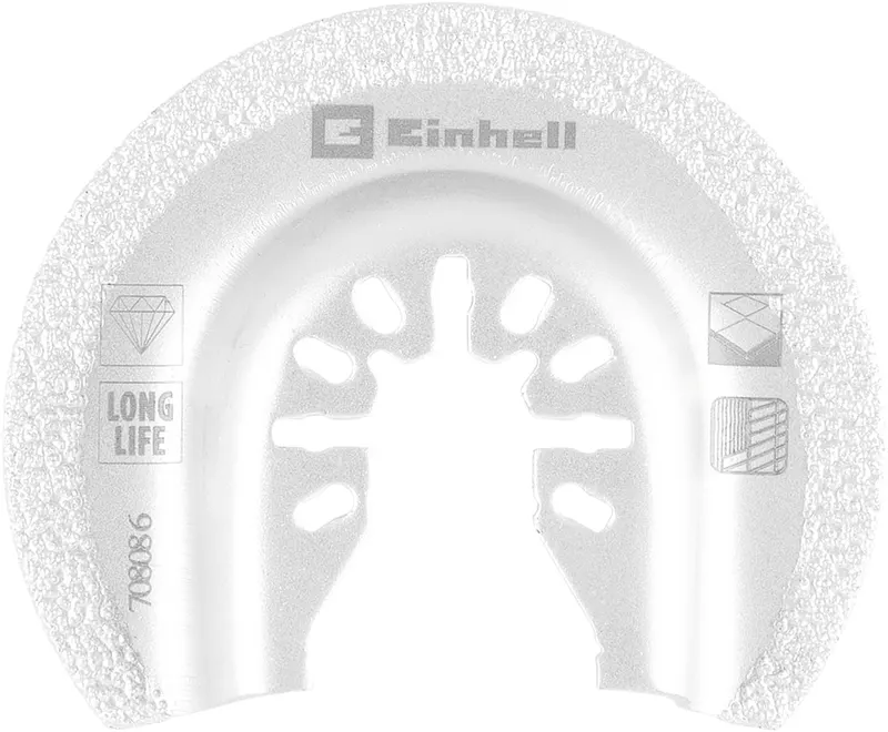 Einhell Lama Semicircolare Multifunzione Diamantata mm. 65x1,2 — Marchi utensili elettrici — rif. FERX.VIT60865 Einhell Lama Semicircolare Multifunzione Diamantata mm. 65x1,2 — Marchi utensili elettrici — rif. FERX.VIT60865