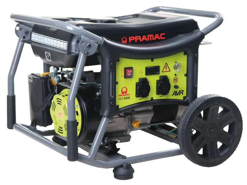 Pramac Generatore di Corrente ''WX 3200'' 2450 W — Flessibili e allacci — rif. FERX.VIT61094 Pramac Generatore di Corrente ''WX 3200'' 2450 W — Flessibili e allacci — rif. FERX.VIT61094