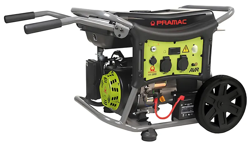 Pramac GENERATORE DI CORRENTE ''WX 3200 ES'' 2450 W con avviamento elettrico — Flessibili e allacci — rif. FERX.VIT61095 Pramac GENERATORE DI CORRENTE ''WX 3200 ES'' 2450 W con avviamento elettrico — Flessibili e allacci — rif. FERX.VIT61095