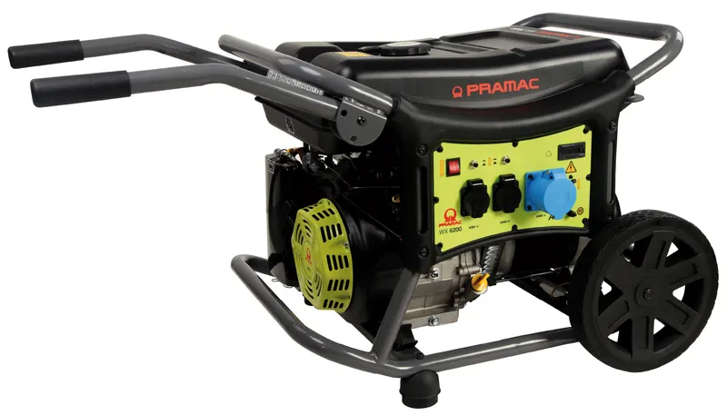 Pramac GENERATORE DI CORRENTE ''WX 6200 ES'' 5300 W con avviamento elettrico — Pompe — rif. FERX.VIT61098 Pramac GENERATORE DI CORRENTE ''WX 6200 ES'' 5300 W con avviamento elettrico — Pompe — rif. FERX.VIT61098