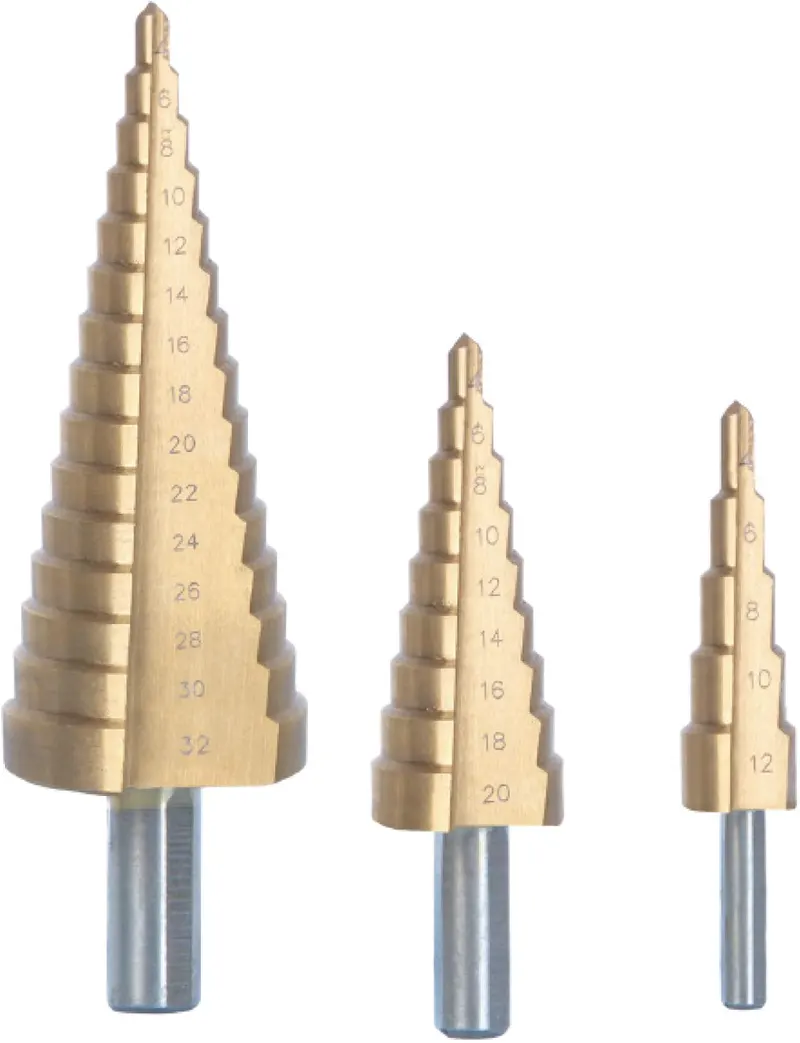 FRESE CONICHE IN SET , pz. 3 — Punte, frese e dischi — rif. FERX.VIT60660