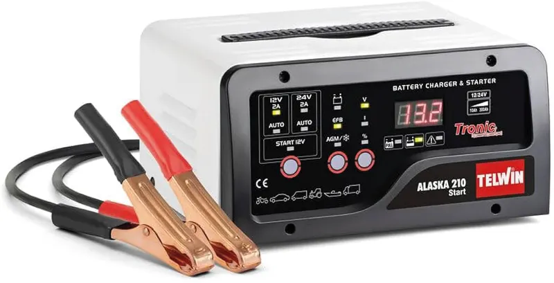 Telwin CARICABATTERIE ALASKA 210 START 0,3/2,2 kW — Batterie e caricabatterie — rif. FERX.VIT60896