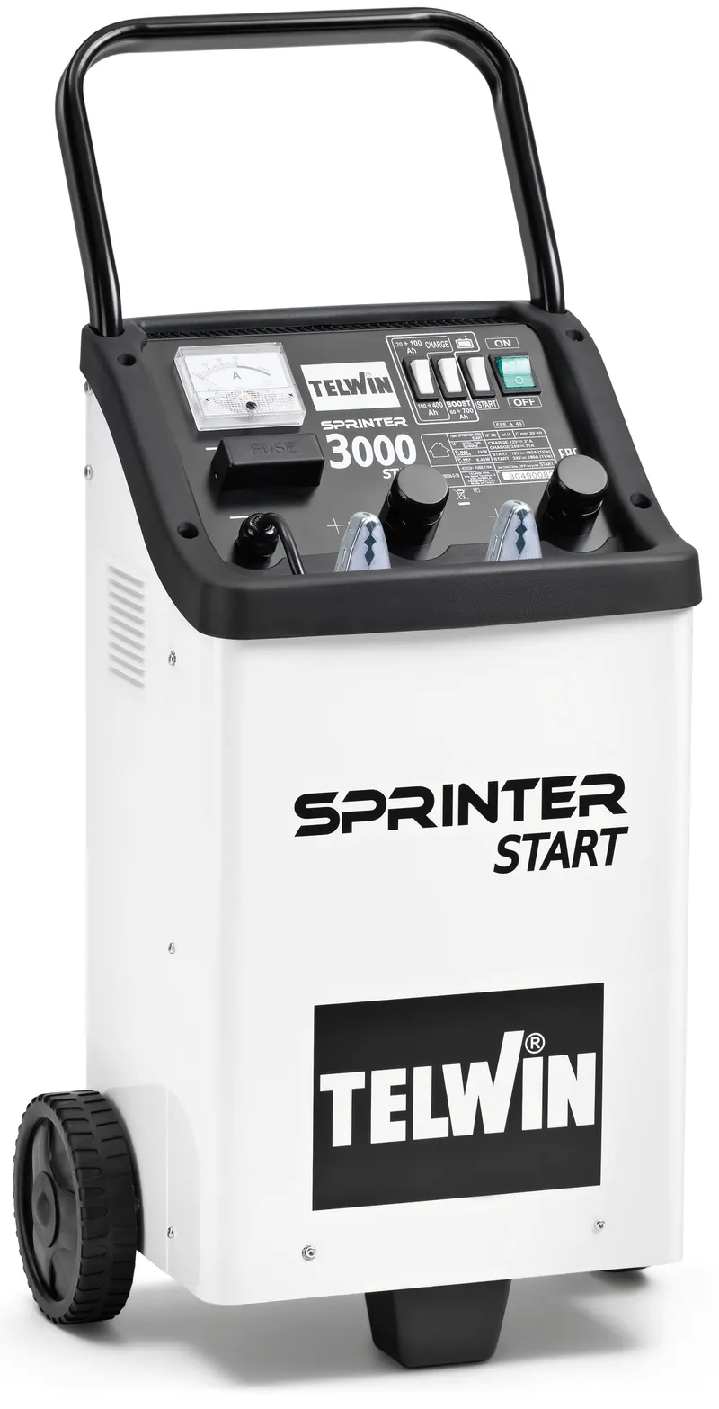 Telwin CARICABATTERIE SPRINTER 3000 START 1/6,4 Kw — Batterie e caricabatterie — rif. FERX.VIT60897 Telwin CARICABATTERIE SPRINTER 3000 START 1/6,4 Kw — Batterie e caricabatterie — rif. FERX.VIT60897
