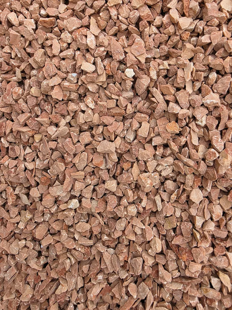 GRANULATO DI MARMO ''ROSSO VERONA'' mm. 9-12 - kg. 20 — Isolanti e reti — rif. FERX.VIT61165