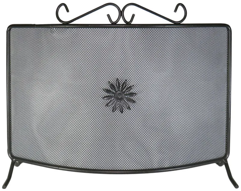 Parascintille per Caminetti Curvo Tolosa cm. 60x45 h — Tempo libero outdoor — rif. FERX.VIT57873