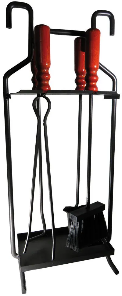 Attrezzature per Caminetti ''brunico'' 5 pezzi, cm. 65 h — Tempo libero outdoor — rif. FERX.VIT57871