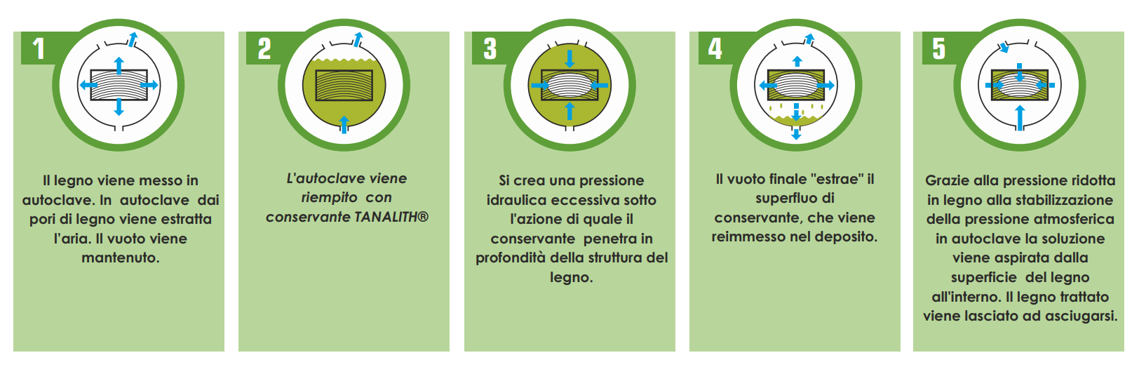 Processo di impegnazione del Legno - NextradeItalia