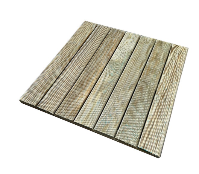 Pedana per Giardino in Legno cm 50 x 50 x H 3,2 — Accessori recinzione — rif. FERX.6125850NLM Pedana per Giardino in Legno cm 50 x 50 x H 3,2 — Accessori recinzione — rif. FERX.6125850NLM
